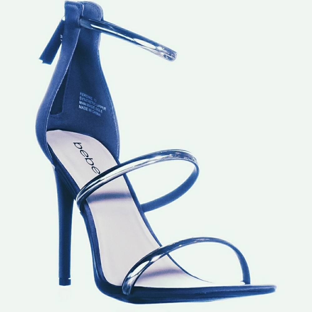 🌹BEBE Brand New Berdine Ankle-Strap Dress Sandals